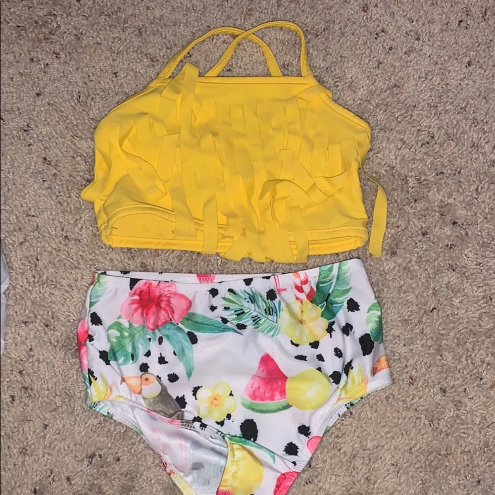 Kids’ Fringe Swimsuit